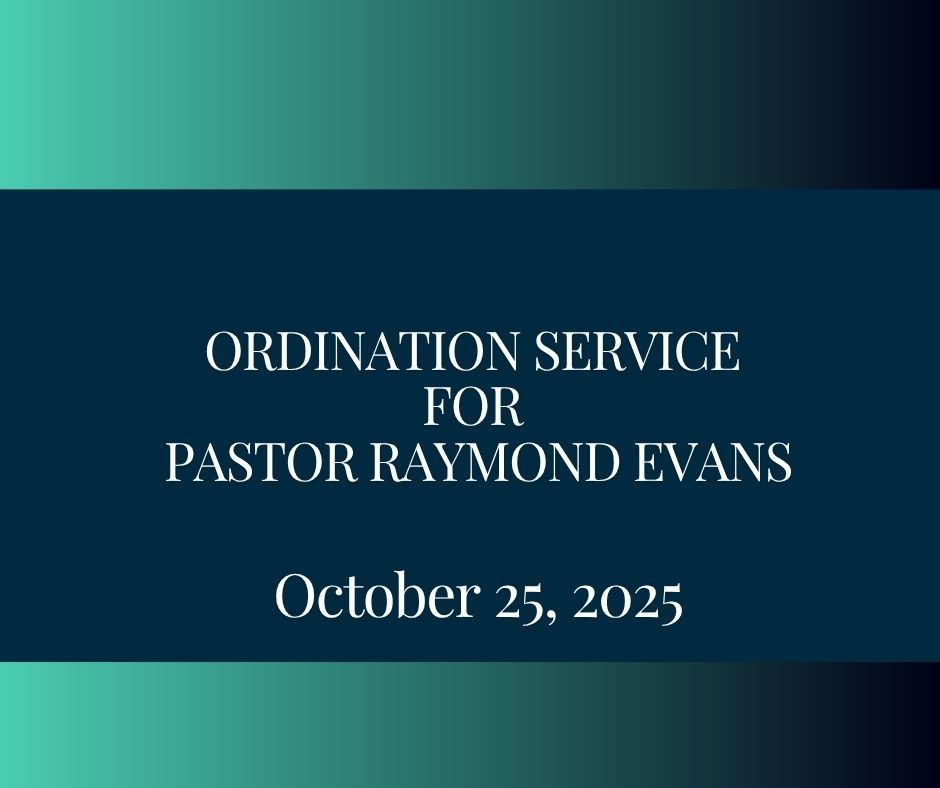 Pastor Raymond Evans Ordination
